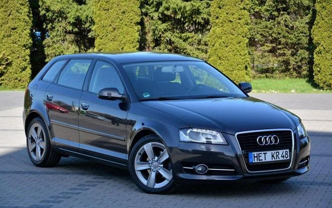 Audi A3 cena 36900 przebieg: 207581, rok produkcji 2011 z Dębno małe 436